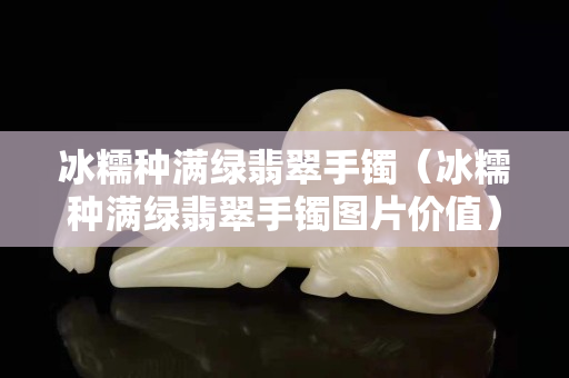 冰糯种满绿翡翠手镯（冰糯种满绿翡翠手镯图片价值）