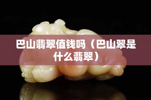巴山翡翠值钱吗（巴山翠是什么翡翠）