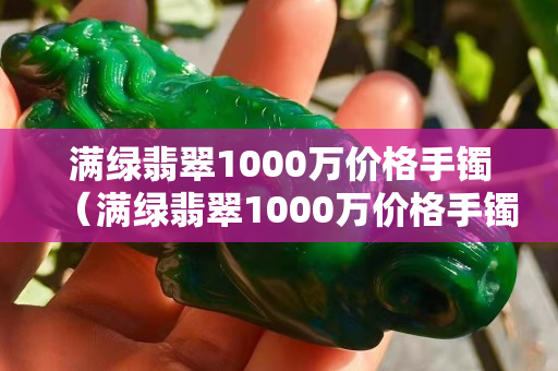 满绿翡翠1000万价格手镯（满绿翡翠1000万价格手镯图片）